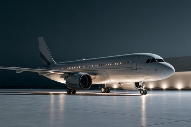 Representative ACJ319 — not the actual aircraft