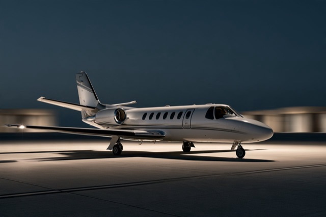 Representative Citation S/II — not the actual aircraft