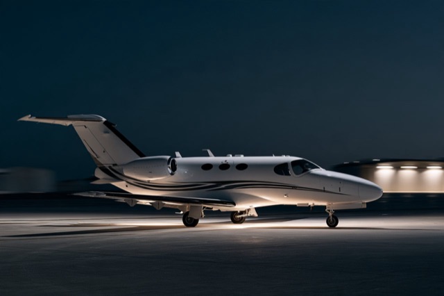 Representative Citation Mustang — not the actual aircraft