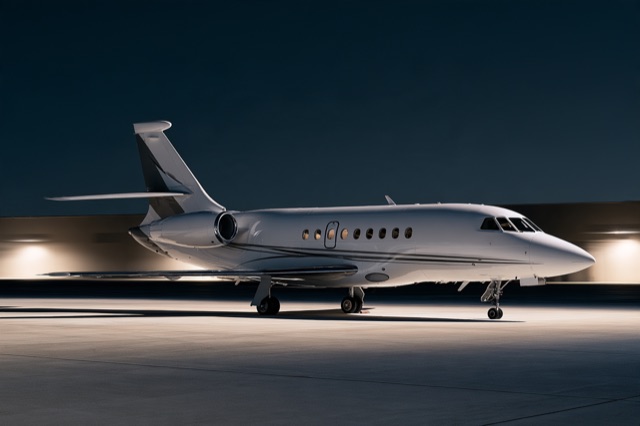 Image: Jettura illustration Representative Falcon 2000 — not the actual aircraft