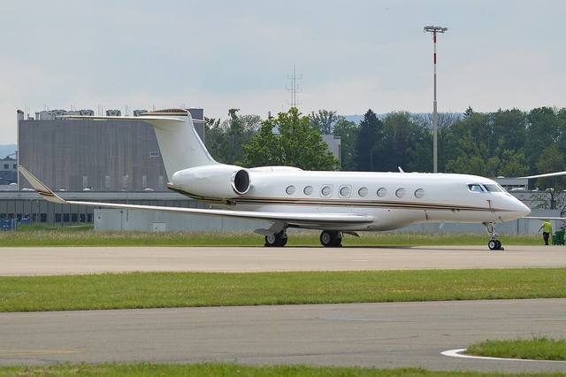 Representative G650ER — not the actual aircraft