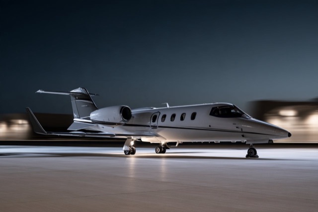 Representative Learjet 31 — not the actual aircraft